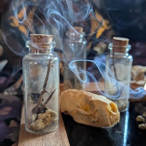 Demon Bottle - Spirit Bottle - Dedicatory Talisman for Demon Patrons/Matrons - Dark Spirit Offering