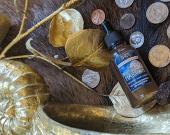 Aceite de hechizo de cosecha abundante • Prosperidad • Dibujo de dinero • Aumentar las inversiones • Avanzar en la carrera