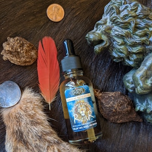 Promethean Roar Spell Oil • High John the Conqueror Oil • Luck • Money • Success • Personal Power
