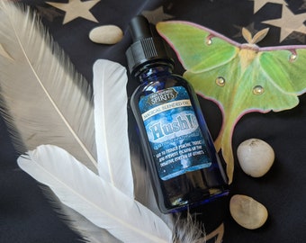Hush Spell Oil • Quieting Empath Shield • Reduce Psychic Noise • Prevent Picking Up the Negative Energy of Others