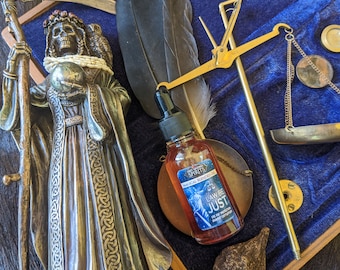 Law Be Just Spell Oil • Law Keep Away • Protección contra la corrupción • Justicia • Ayuda en asuntos legales