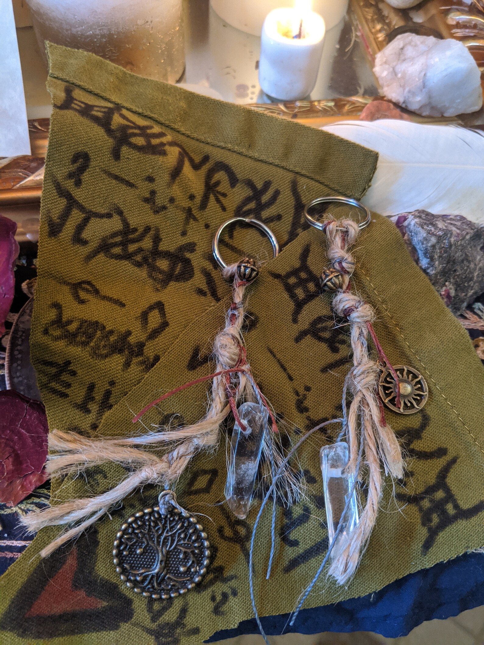 Custom Magical Cord Braided Talisman Warding/Protection Etsy