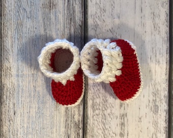 baby christmas slippers