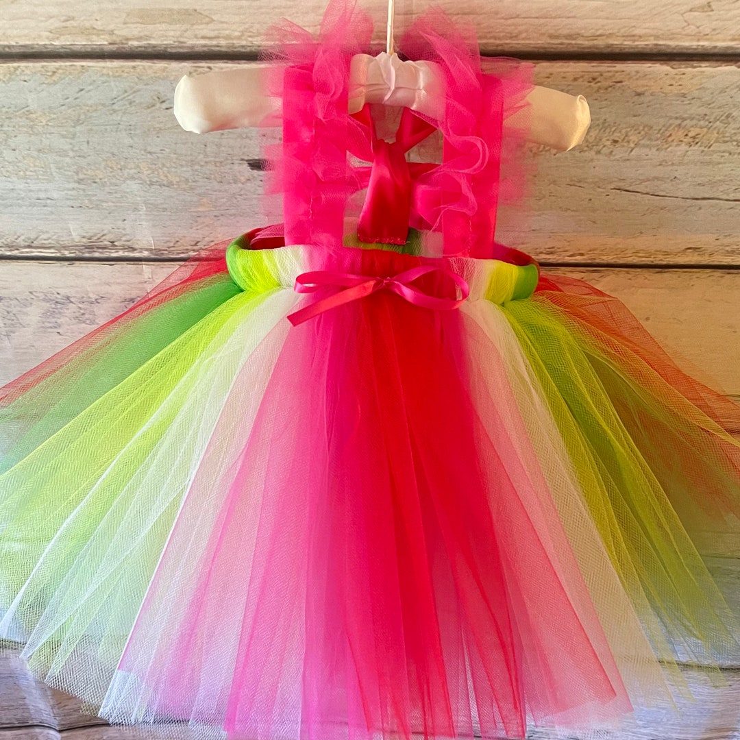 Watermelon Tutu Dress One in a Melon Baby Outfit Etsy