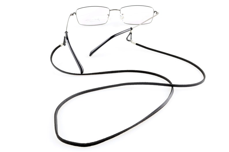 Lightweight Antislip Leather Glasses Chain Neck Cord Retainer Etsy UK