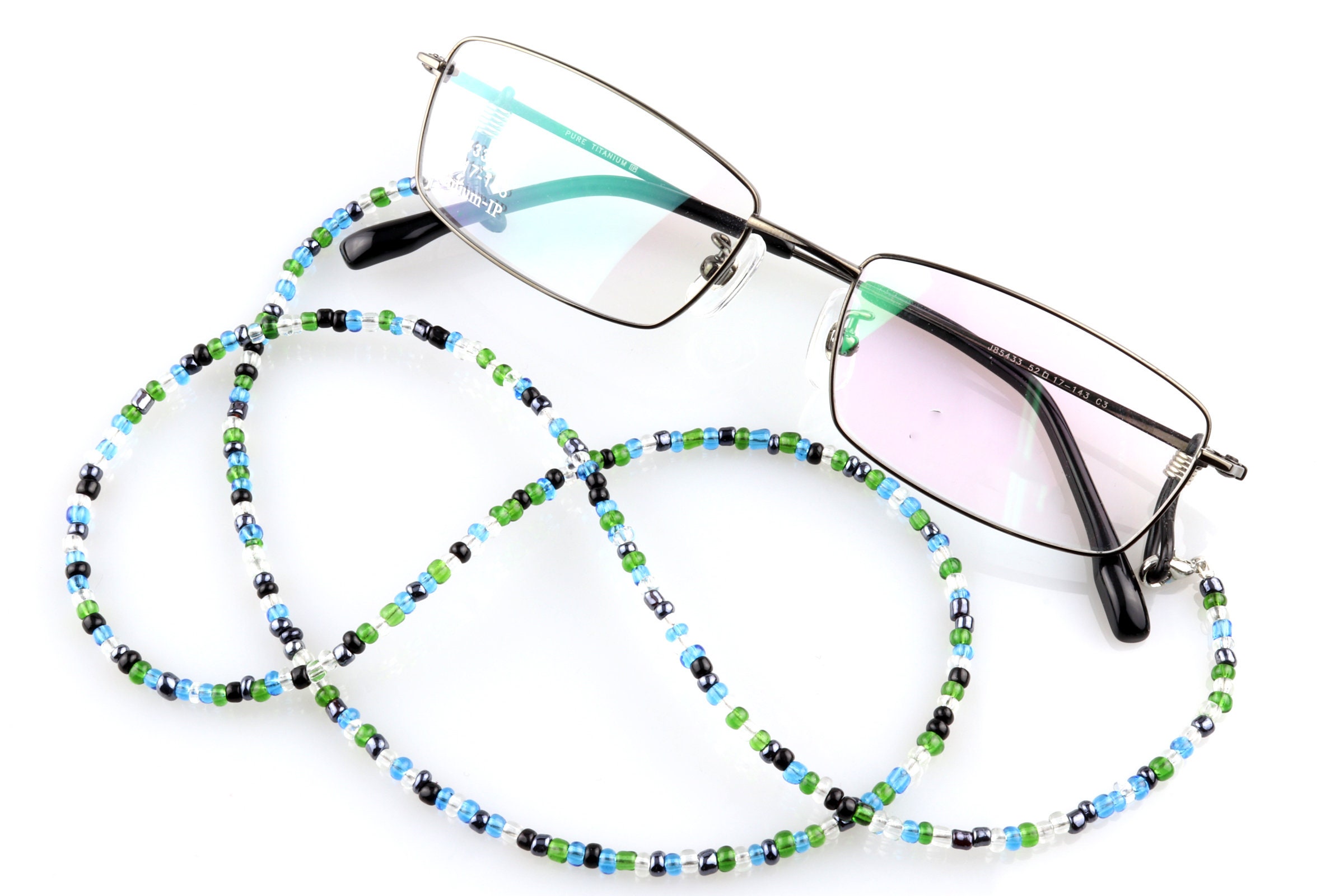 Keyla Multi Beaded Glasses Chain main image 1