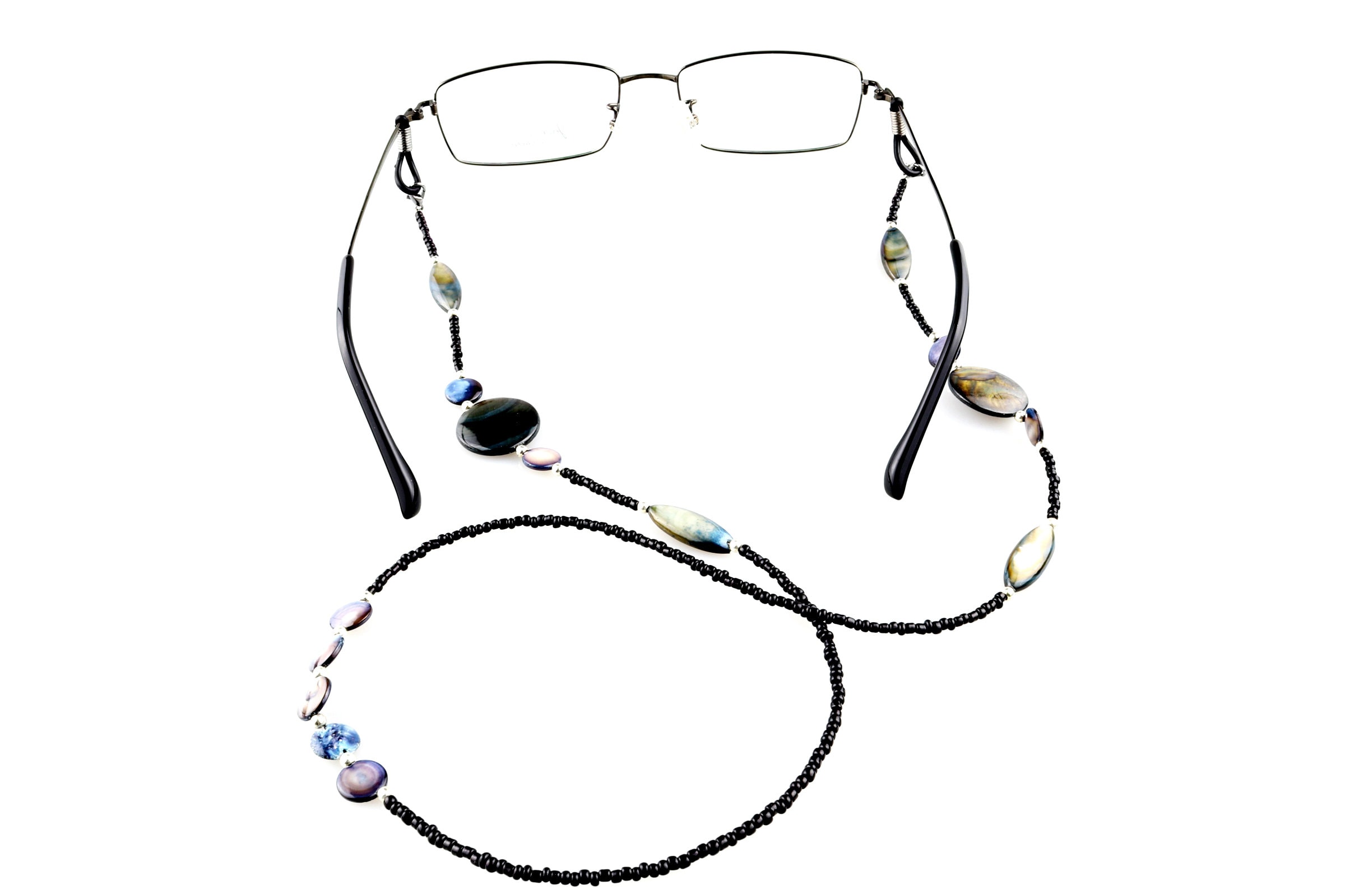 Shell Beaded Multifunction Eyeglasses Chain & Necklace for Etsy UK