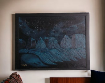 Acrylic Painting | Acrylic Art | Monochromatic Painting | Monochromatic Art | Original Art | Art | Artwork
