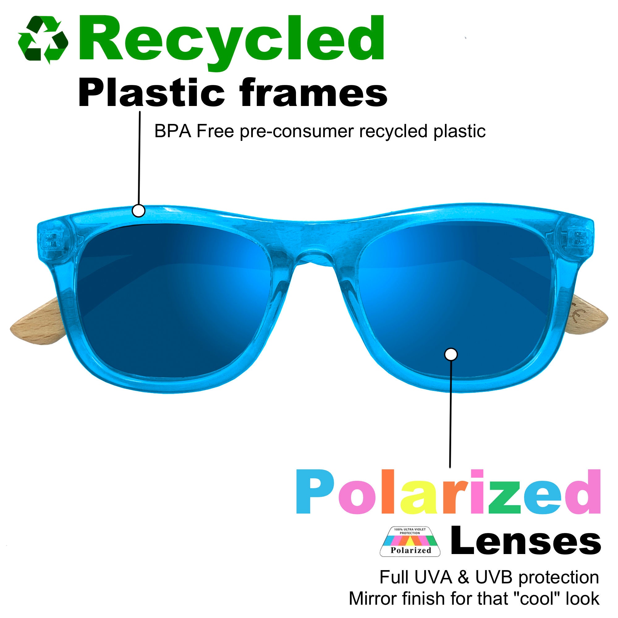 Bondiblu polarized best sale sunglasses