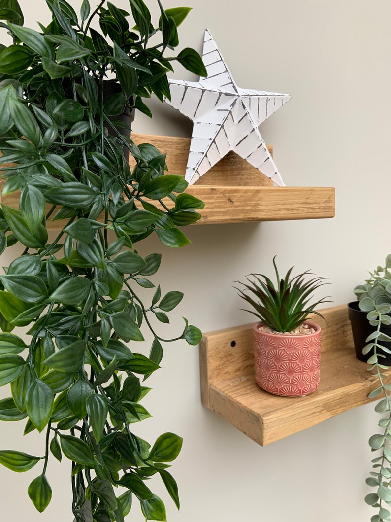 Floating Shelves Shelving Rustic Shelves 10cm Deep Etsy