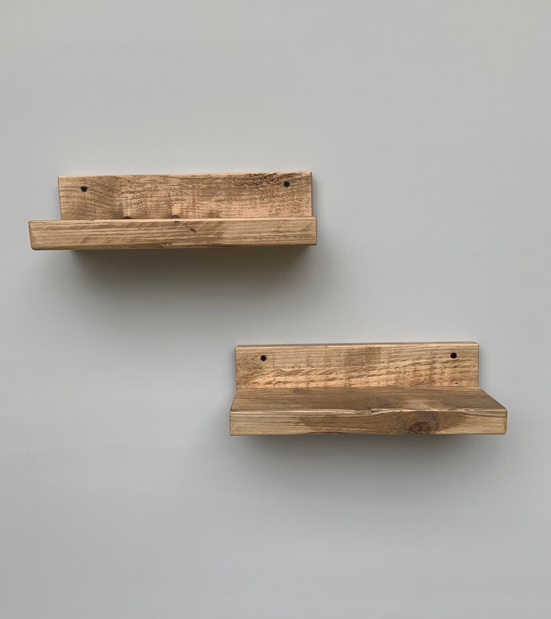 Floating Shelves Shelving Rustic Shelves 10cm Deep Etsy UK