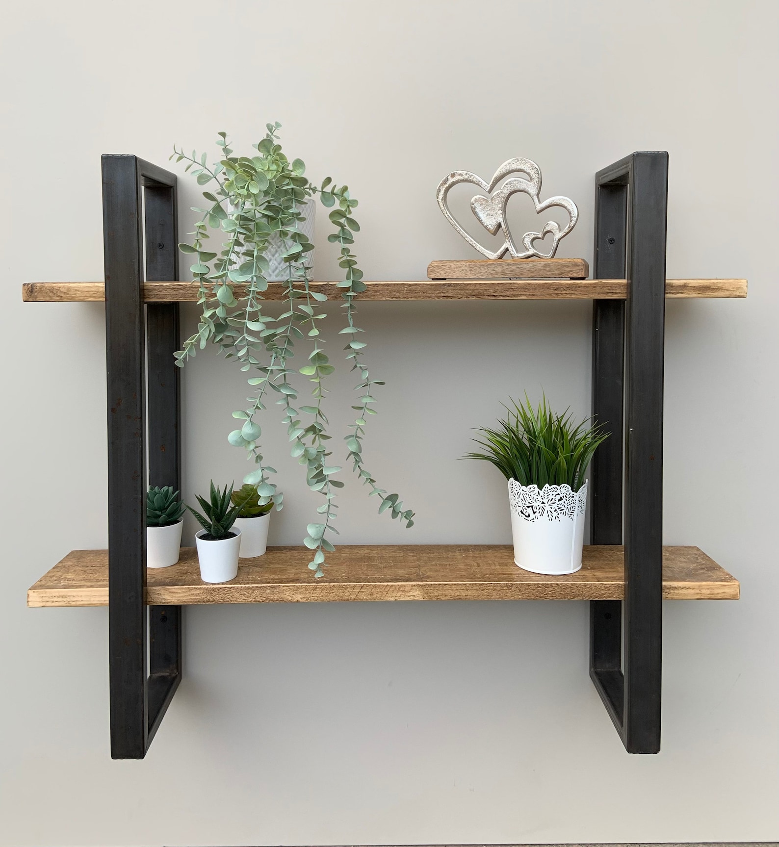 Rustic Industrial Shelving Wall Shelving Shelving Unit Etsy UK