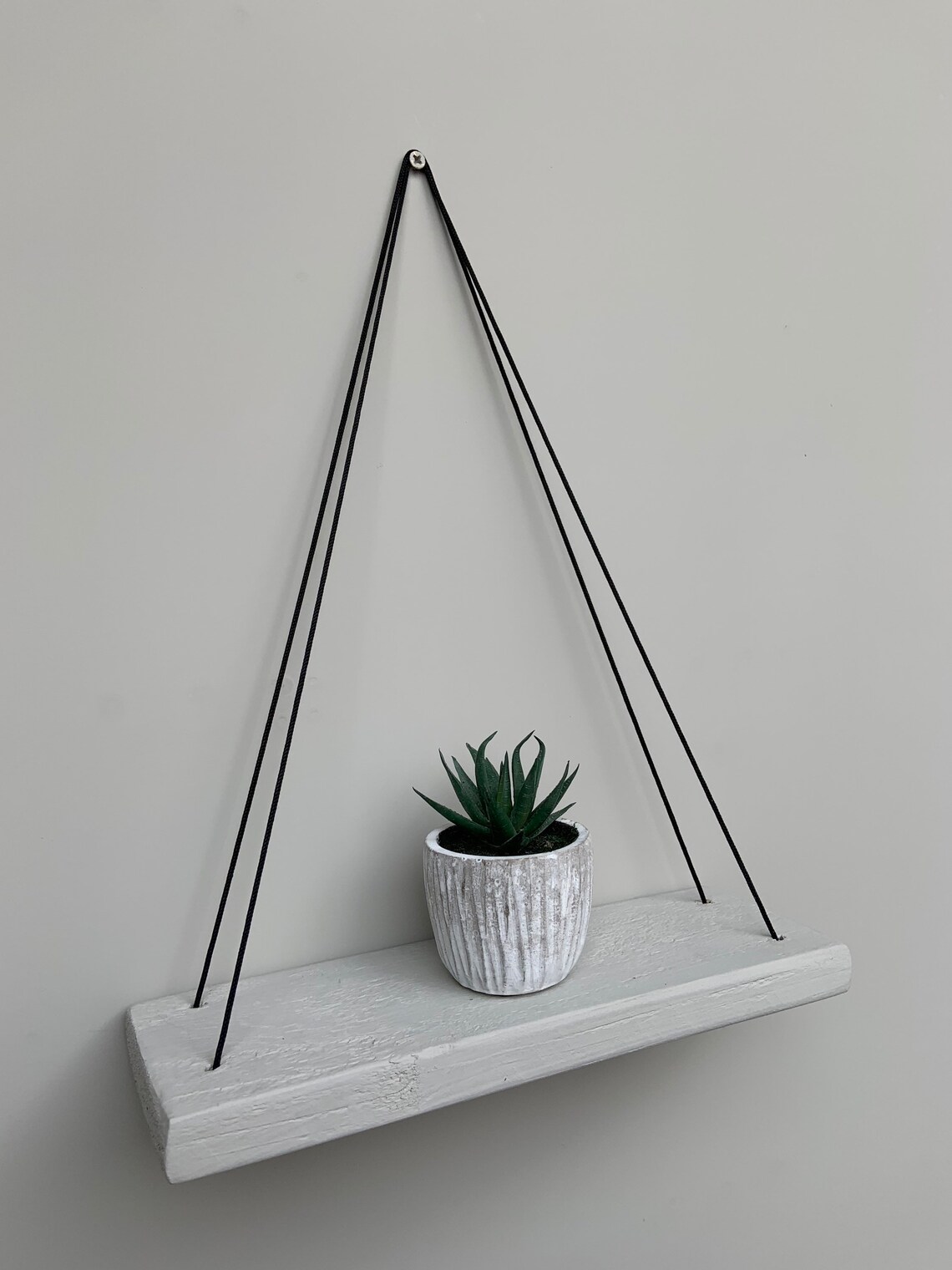 Hanging Shelves light Grey Etsy