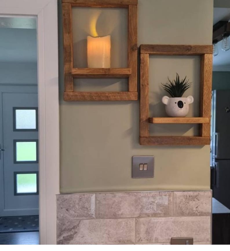 Rustic Shelves, Shelving, Wall Shelves, Shelves, Wall Hung Shelves, Shelf image 13
