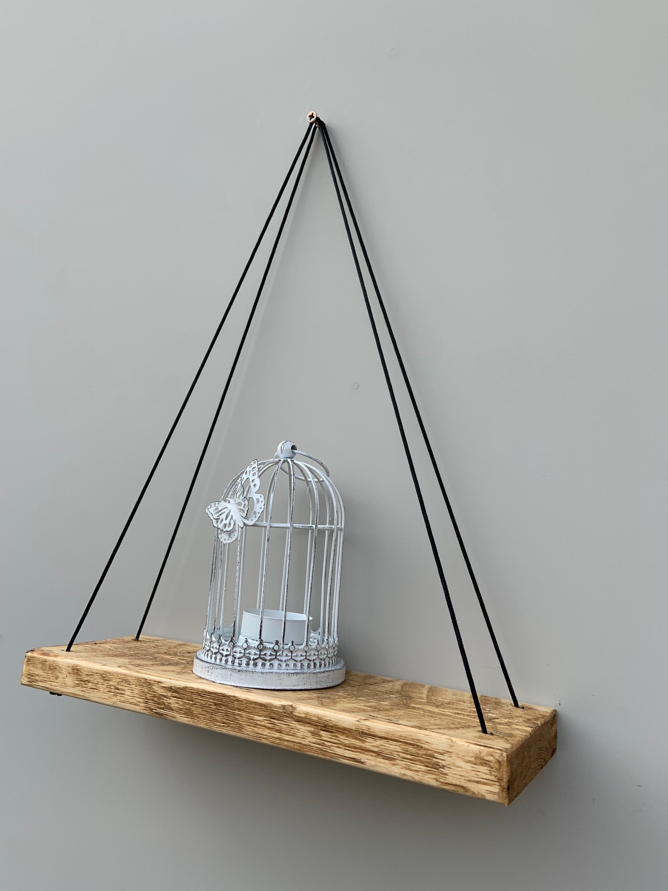 Hanging Shelves Rope Hanging Shelves Shelving Rustic Etsy UK