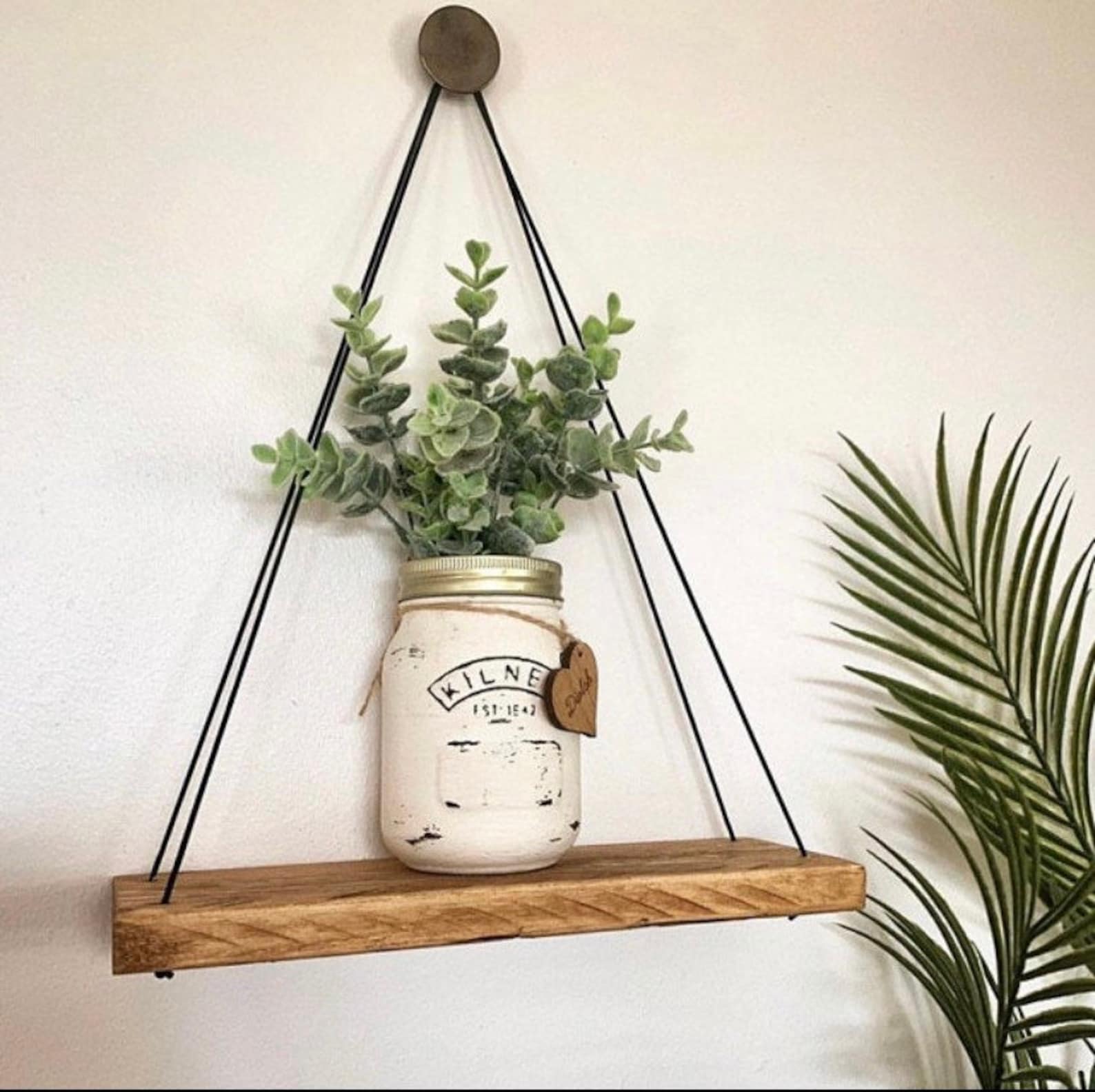 Hanging Shelves Rope Hanging Shelves Shelving Rustic Etsy UK