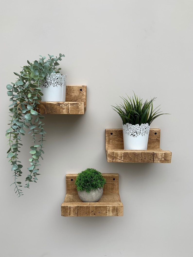 Floating Shelves, Small Shelves, Rustic Shelves, Shelving image 2