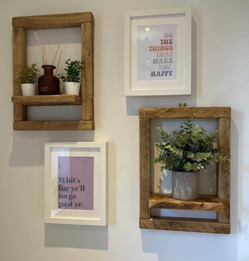 Rustic Shelves, Shelving, Wall Shelves, Shelves, Wall Hung Shelves, Shelf image 11