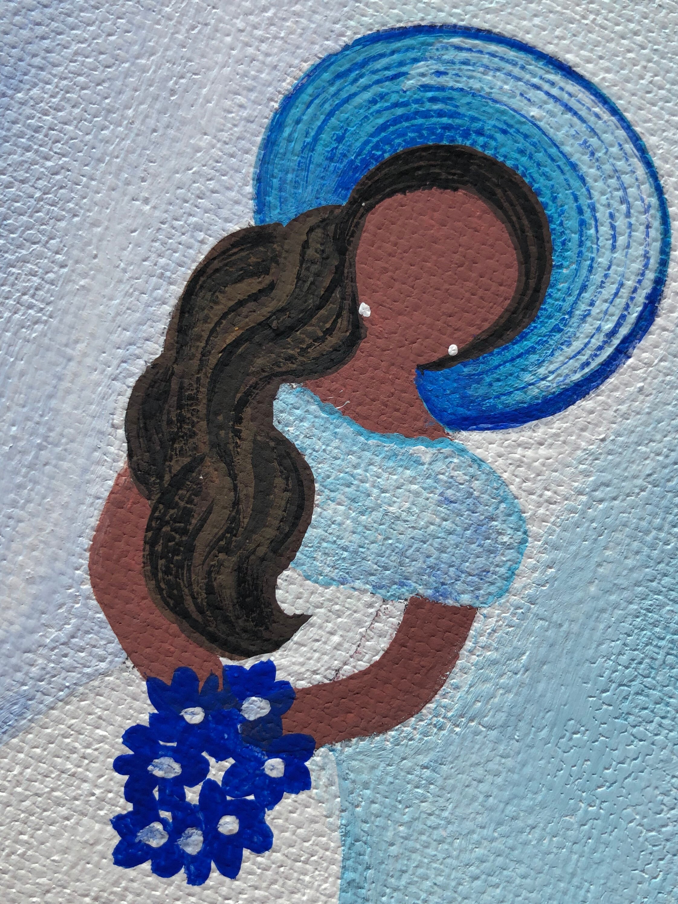 Arte de muñecas sin rostro dominicanas: pintura acrílica, decoración ...