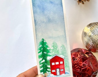 Crafts With Kids  Christmas Watercolor Cards « Jen Loves Kev