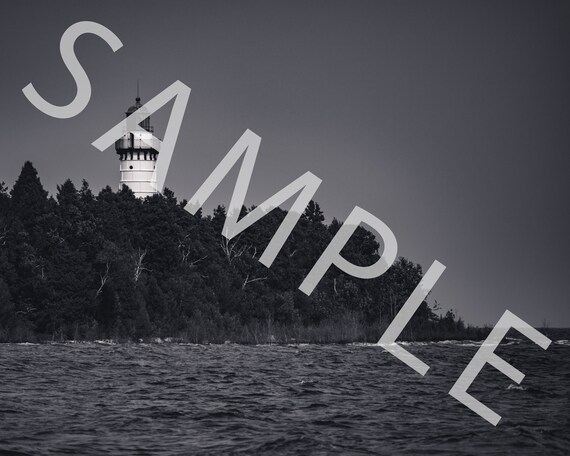 Cana Island Lighthouse Door County Print