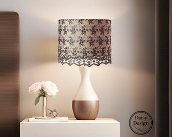 Luxury Lace Table Lampshade, Lace Chandelier, Lace Pendant , Vintage Table Lampshade, Vintage Floor Lamp