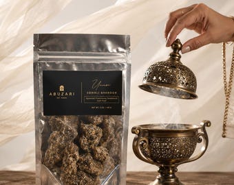Somali Uunsi Bakhoor Incense – Natural Resin Incense | Arabian Oud Frankincense Burning Incense (140g)