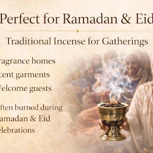 Bakhoor Incense – Somali Uunsi Resin | Arabian Home Fragrance with Oud & Frankincense (140g) image 8