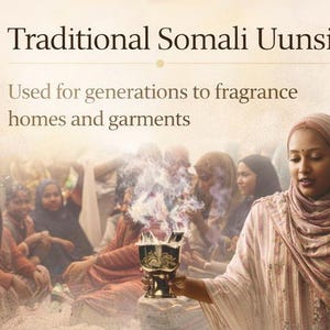 Bakhoor Incense – Somali Uunsi Resin | Arabian Home Fragrance with Oud & Frankincense (140g) image 7