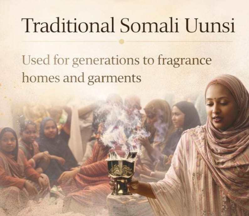 Bakhoor Incense – Somali Uunsi Resin | Arabian Home Fragrance with Oud & Frankincense (140g) image 7