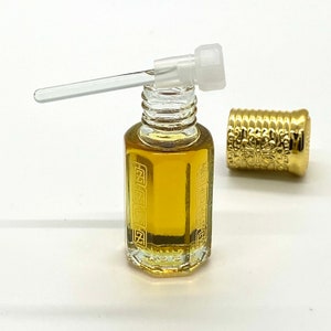 Classic EGYPTIAN MUSK Perfume Oil Thick by Abu Zari Fragrances Alcohol Free, Arabian Perfume Oil, Vegan, Unique Gift, Natural Perfume image 2