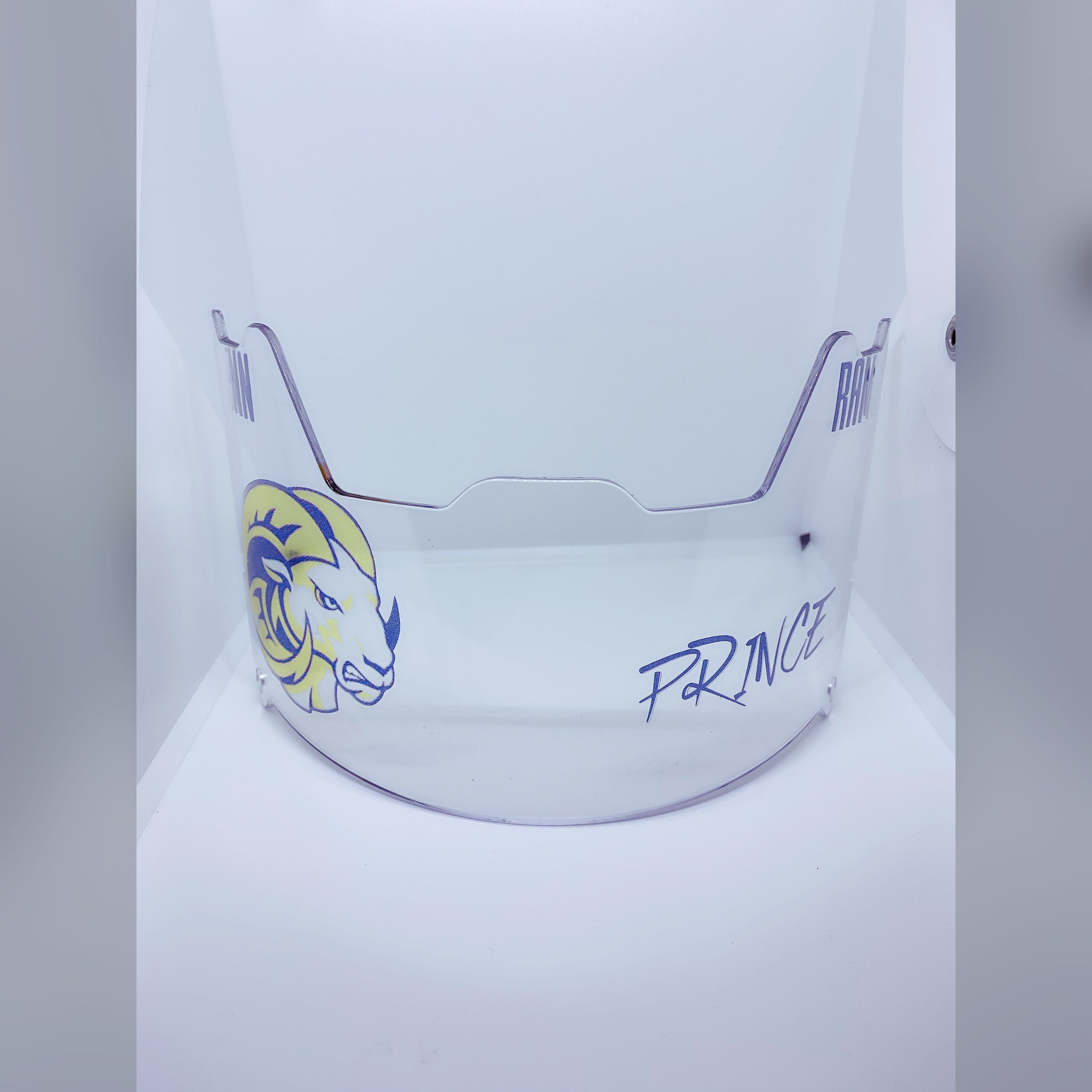 Custom Football Visor Etsy