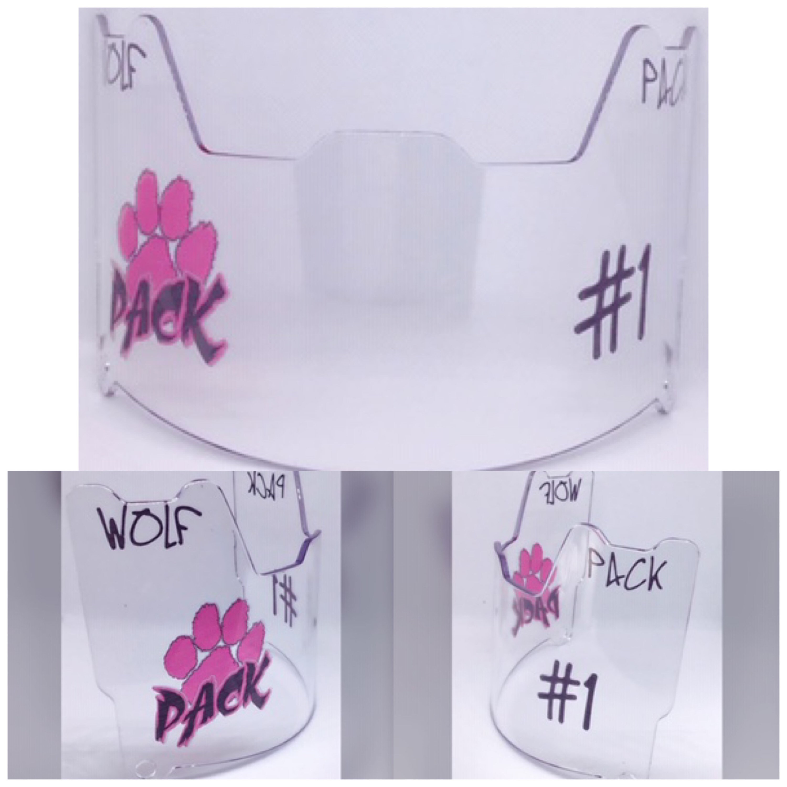 Custom Football Visor Etsy