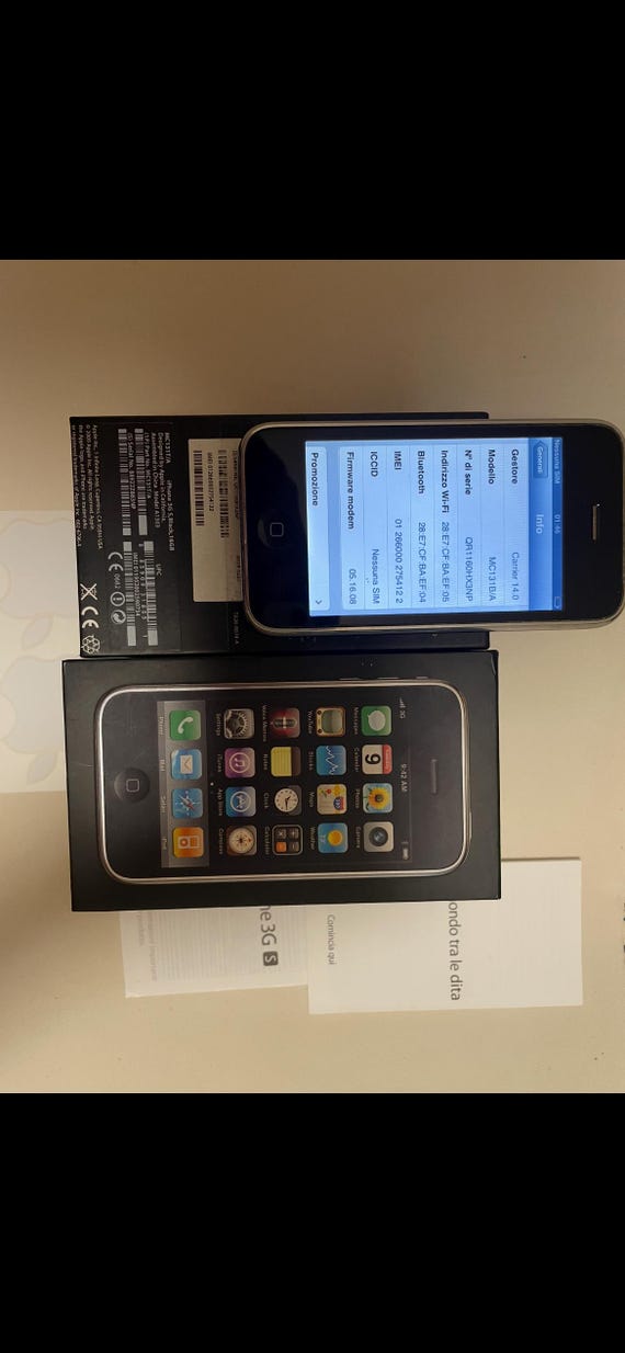 Buy Original Apple iPhone 3GS 16GB in Black, Complete With Its