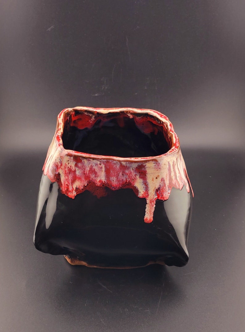 Gothic Rectangular Pot Goth Pot - Etsy