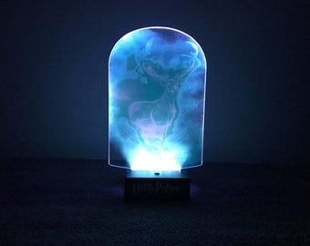 Magic Wizars Inspired Patronus Glowing Lamp