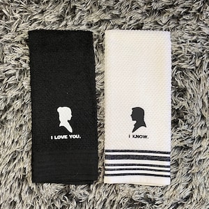 I Love You, I Know Hand Towel Set