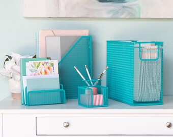 Desk Organiser Set Etsy