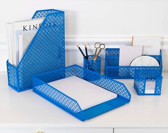 Desk Organizer Set Etsy