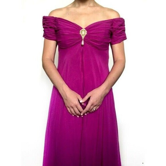 Vintage 80s Miss Elliette Prom Dress