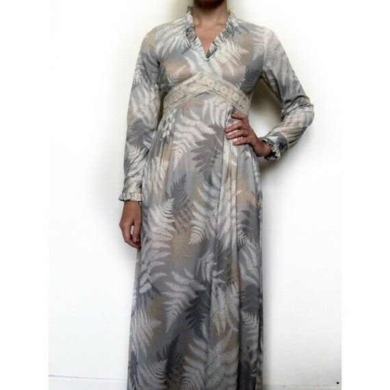 Vintage 70s Boho Peasant Dress