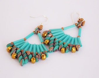 Beaded earrings - Flavia