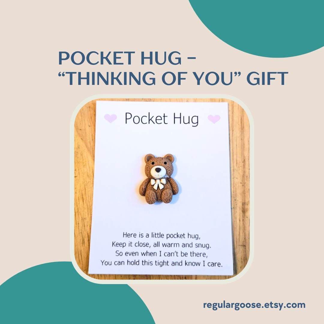 Pocket Hugs - Ideal 'thinking of You' Gift - Etsy