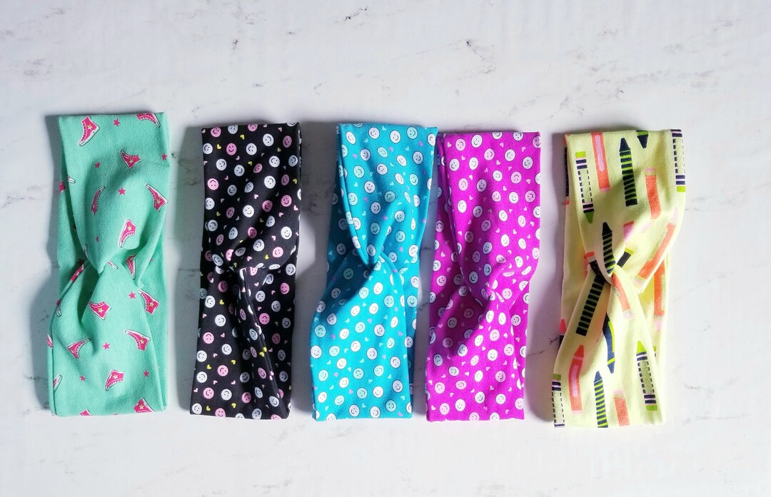 Headbands With Buttons / Make Your Own Pack / Ready to Ship Etsy