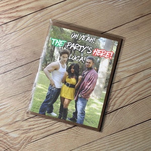 Jersey Shore Birthday Card "The Party's here!"