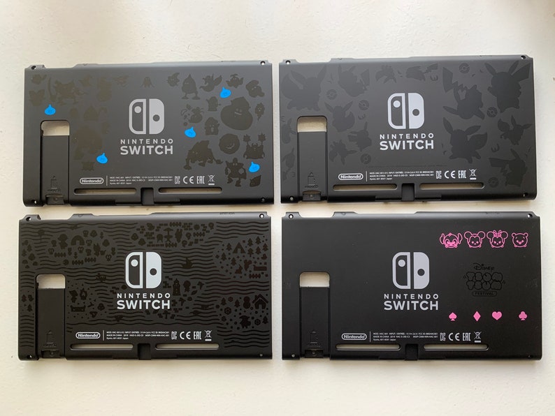 Nintendo Switch Limited/Special Edition Rear Backplates Etsy
