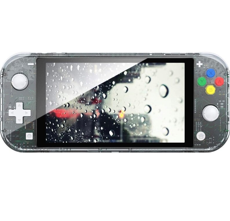 Custom Nintendo Switch Lite Design Your Own Switch Lite New Designs Available Clear - Black Tint