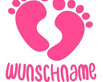 50 Babyfüße Aufkleber Stickers HELLBLAU Verschlussetiketten Baby Füße Füßchen