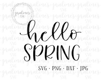 Spring Quote Svg Etsy