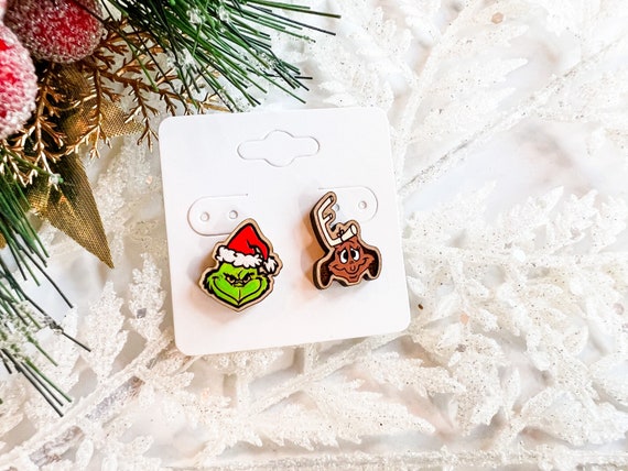 Grinchmas Earrings Grinchmas Earrings